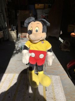 Mickey Mouse stuffed toy great shape