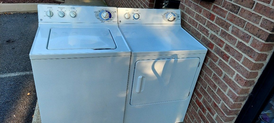 GE WASHER AND DRYER