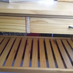 Kitchen Table (2 ) Drawers /Storage Rack