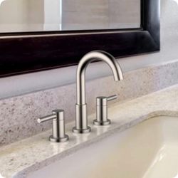 NEW Brushed Nickel Bathroom Faucet