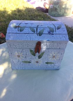 Hand made wooden box