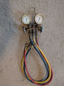 Vintage AC / HVAC Or Welding Gauges