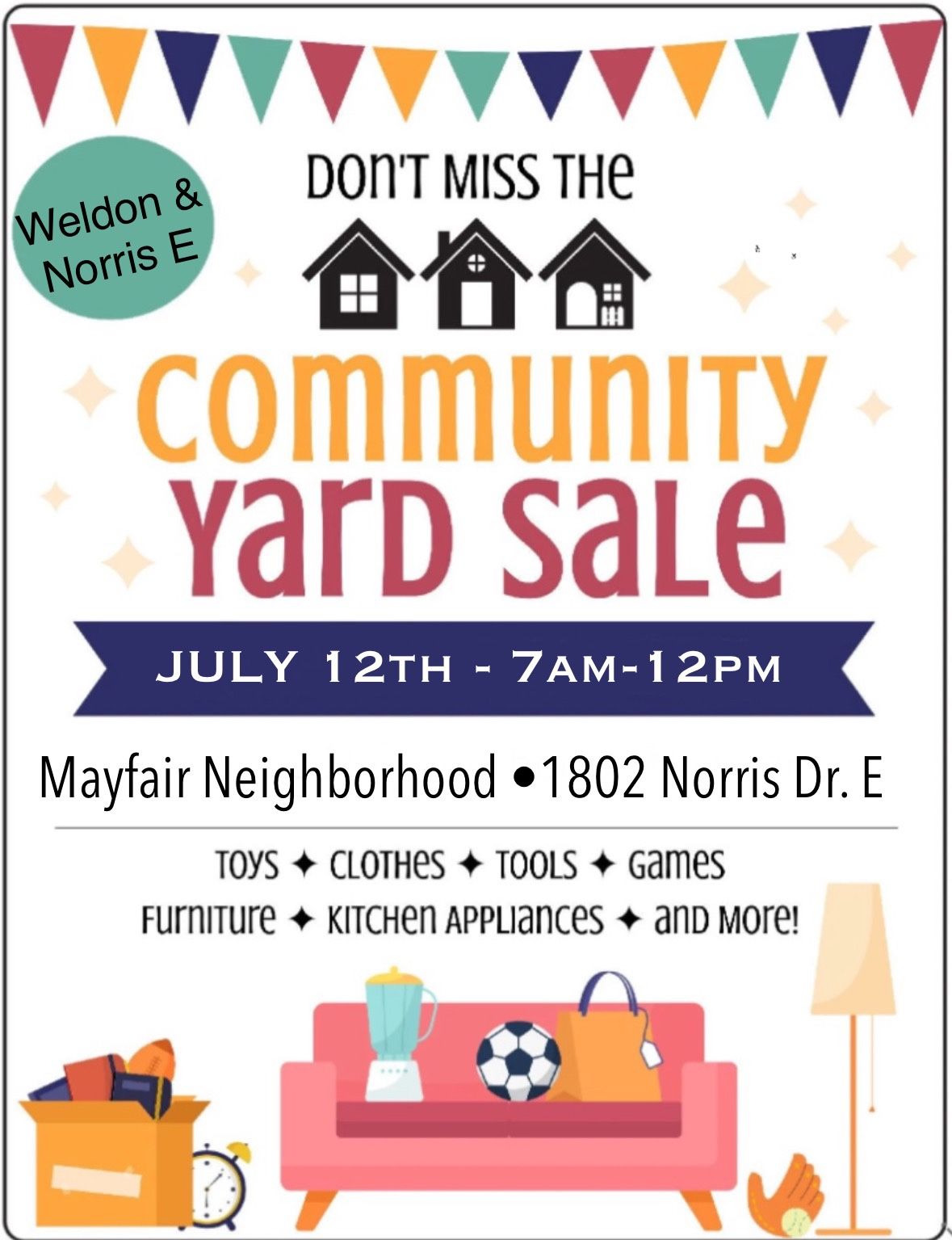 Fresno Block Yard Sale!