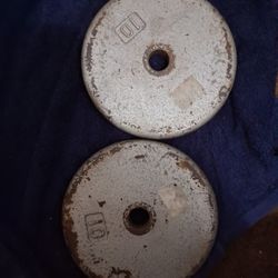 2 10 Pound Weights Sold As Pair