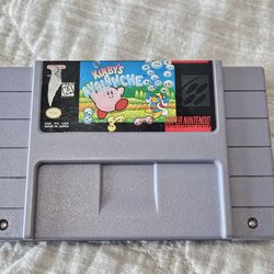 Kirby's Avalanche SNES Game