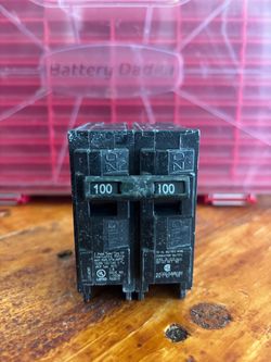 Siemens 100 Amp 2-Pole Circuit Breaker – $30