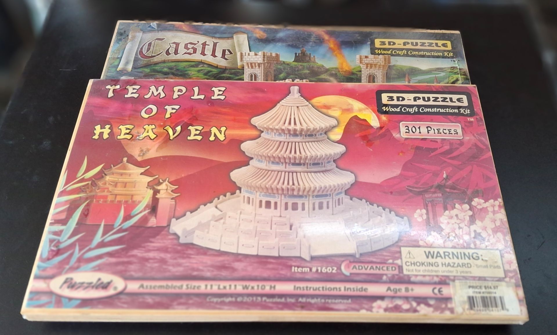 3D wood puzzle