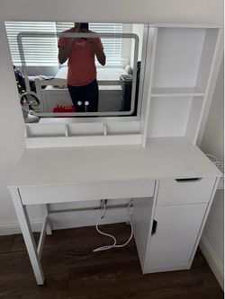 Newly used vanity