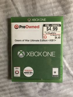 Gears of War Ultimate Edition Xbox One