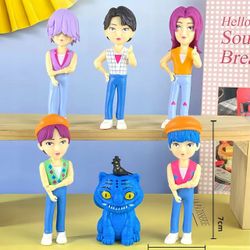 KPOP DEMON HUNTERS Figure Set Saja Boys MOVIE CHARACTERS - JINU DERPY