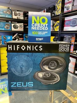 New Hifonics 6x9” inch 400 Watts Max Car Audio Speakers (pair) 🔊🤑