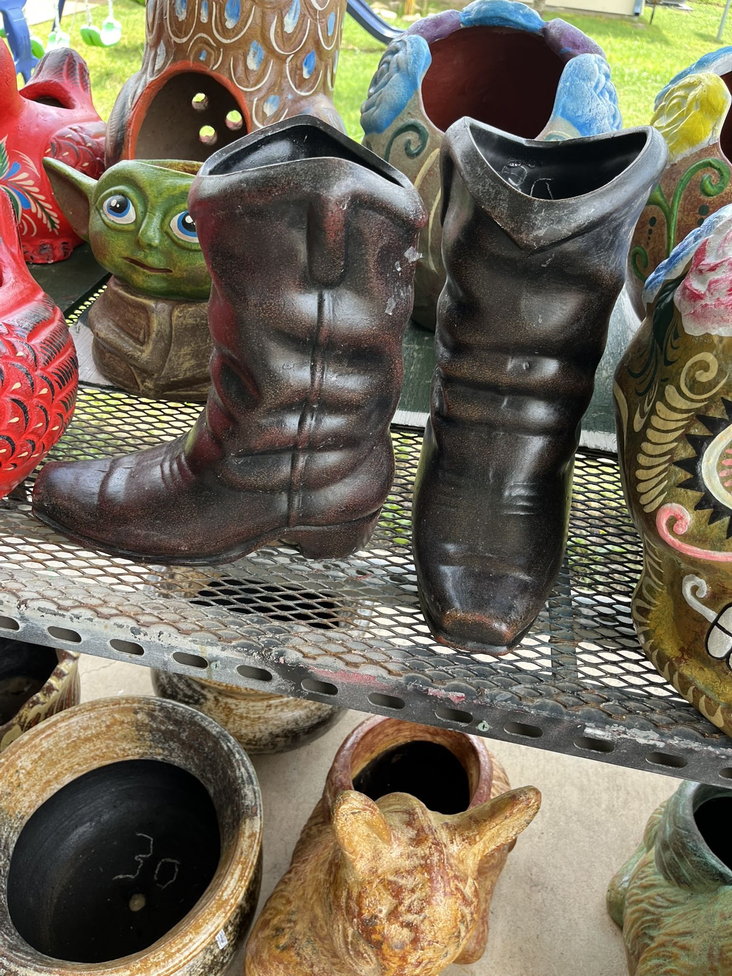 Cowboy Boots Planters