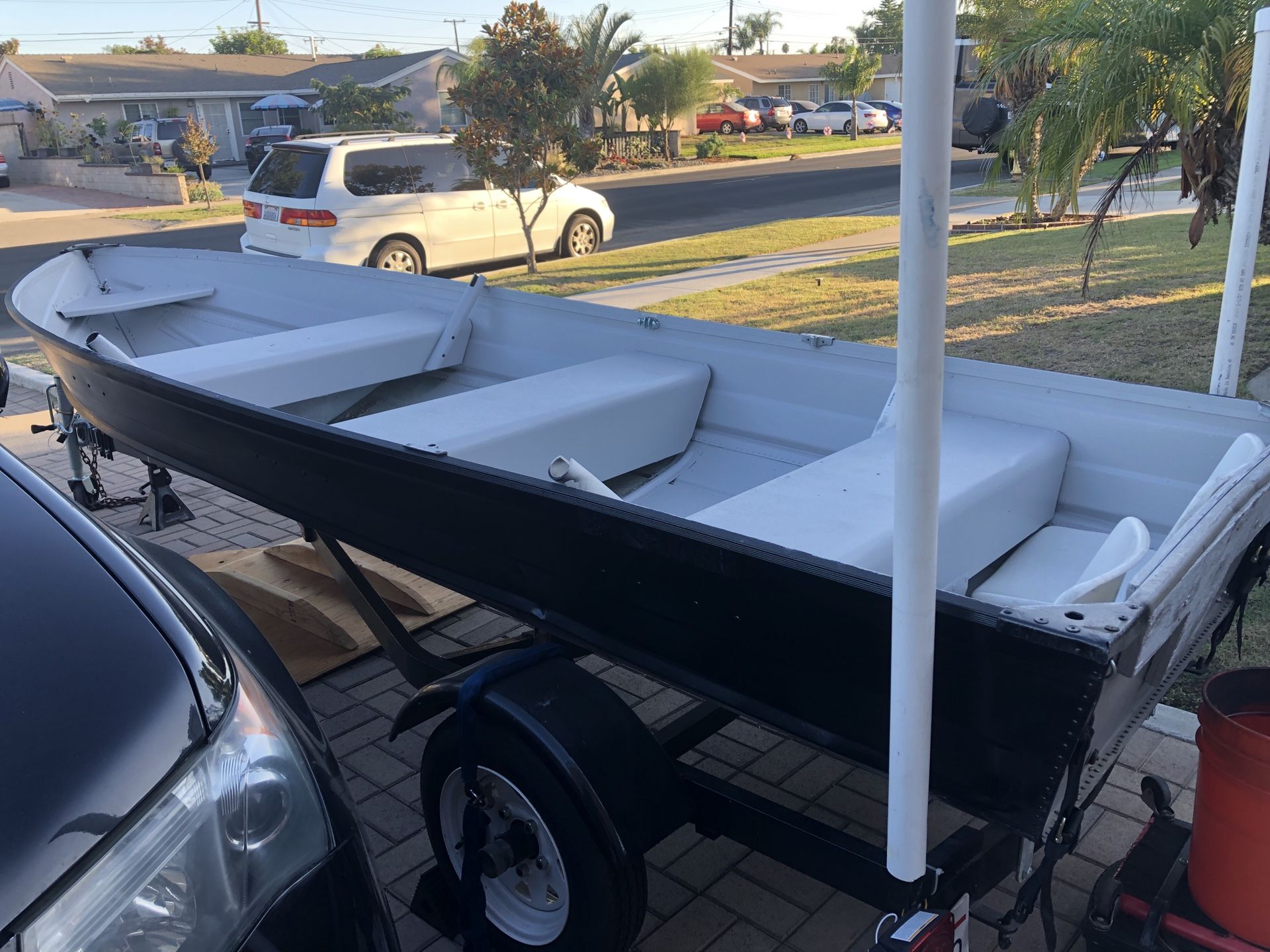 14’ Sea Nymph Aluminum fishing boat in great condition