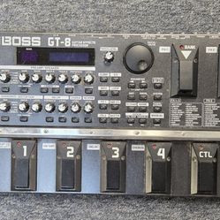 Boss GT-8 Guitar Effects Processor 