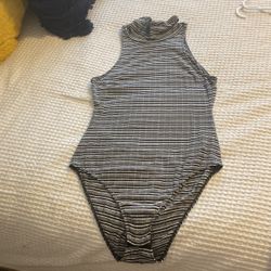 Free people Open Back Bodysuit