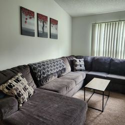 Sectional Sofa Grey