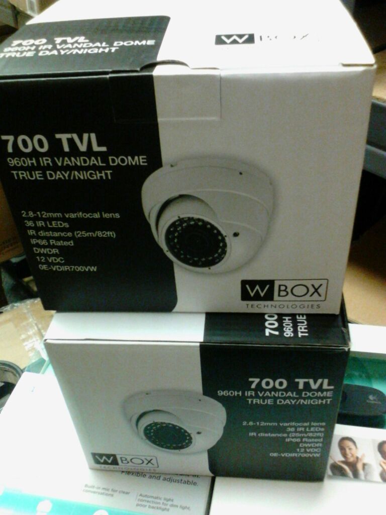 Two new security cameras