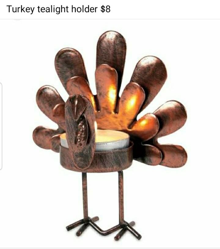 Turkey tealight holder