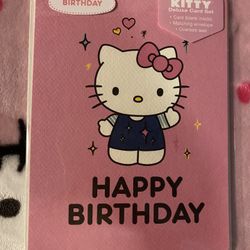 Hello Kitty Bday Card