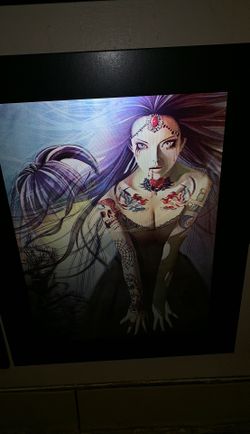 Three pictures and one you move around to see all three