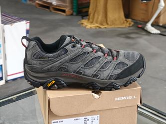 Merrell Men's Moab 3 Waterproof Hiking Shoe Beluga 13