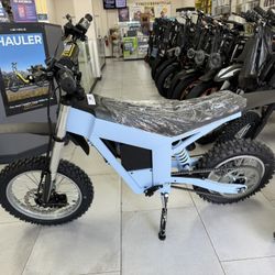 Alpha Soleil 01 Electric Dirt Bike 37MPH! Finance For $150 Down Payment!!