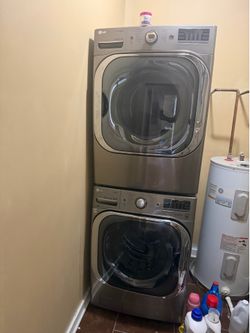 LG Mega Capacity Washer And Dryer Set Sold Together