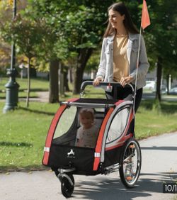 2-SEATER BICYCLE TRAILER