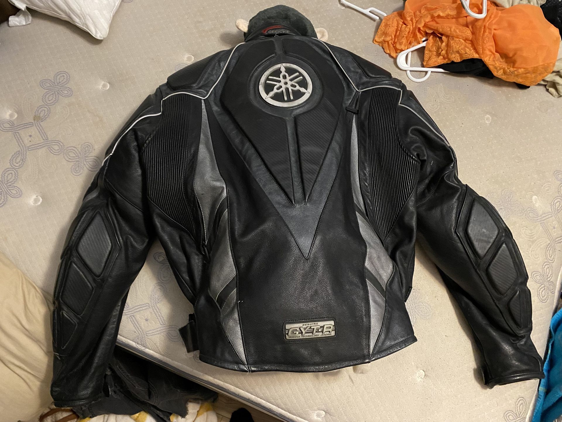 Yamaha Genuine Leather Riding Jacket