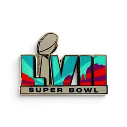 Official Philadelphia Eagles v Kansas City Chiefs Super Bowl LVII Chrome Pin