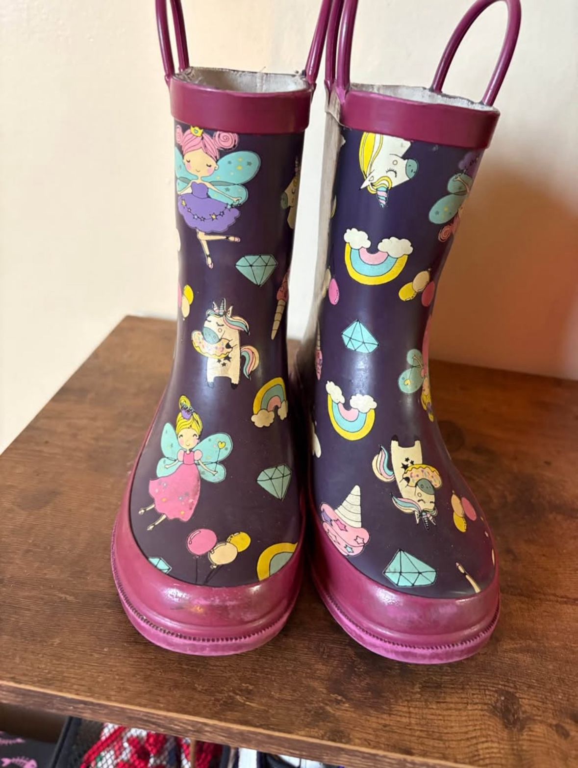 Girls Rain Boots Size 13
