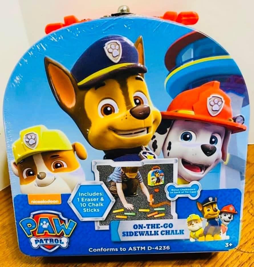 Paw Patrol Sidewalk Chalk