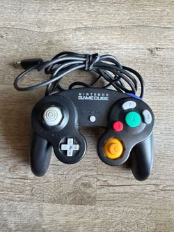 Black Nintendo GameCube Controller