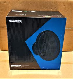 Kicker CompVX Bass Speaker 15" Dual Voice Coil Subwoofer CVX15 2000 Watts 44CVX154 🚨 Payment Options Available 🚨 No Credit Needed 🚨