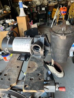Hayward Power Flo LX above ground pool pump with a 1 hp motor