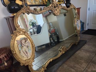 Large mirror vintage