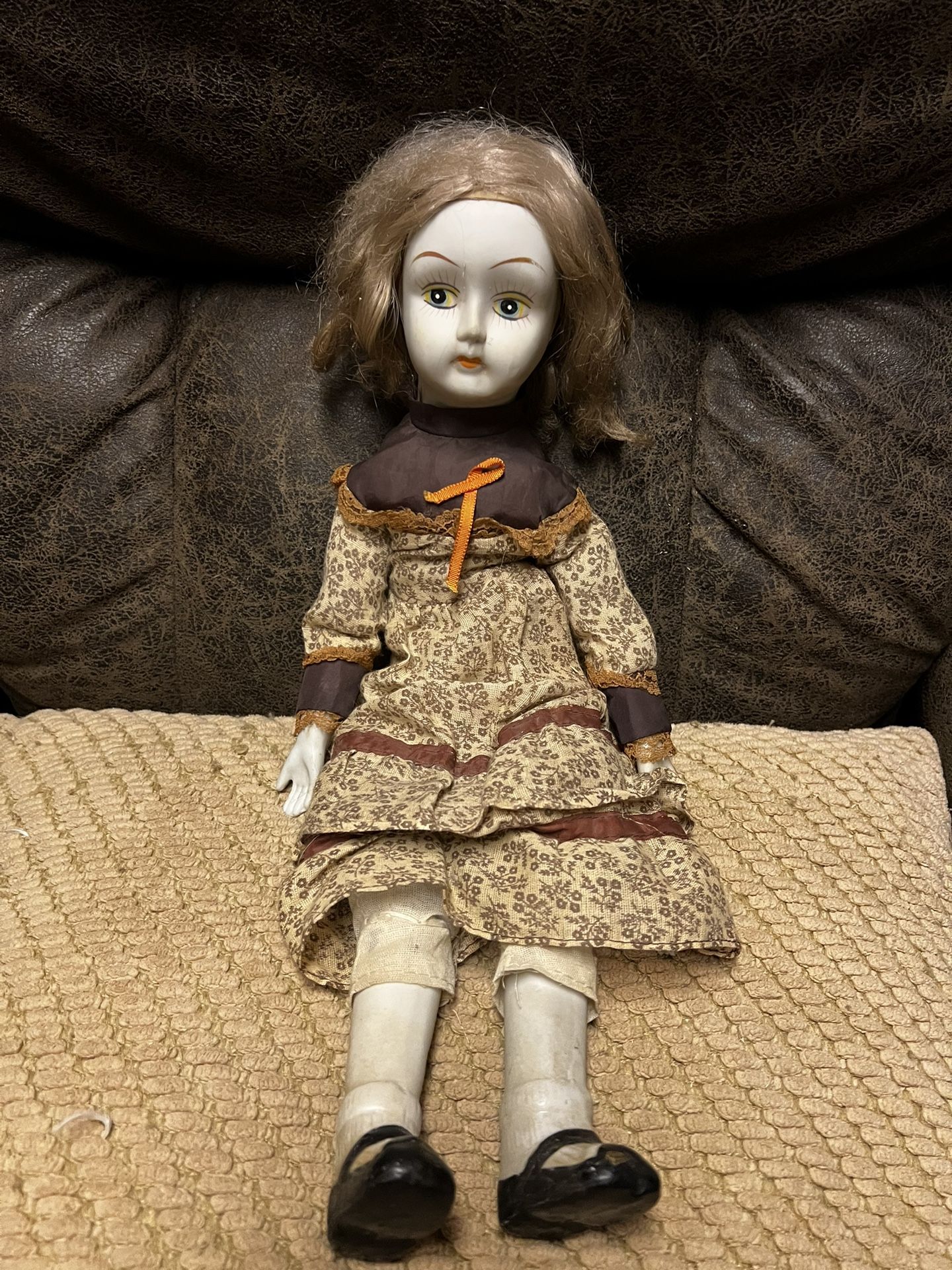 Antique Porcelain Doll In Great Condition