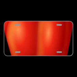 License Plate Novelty Car Front Bell Pepper Sweet Pepper Capsicum