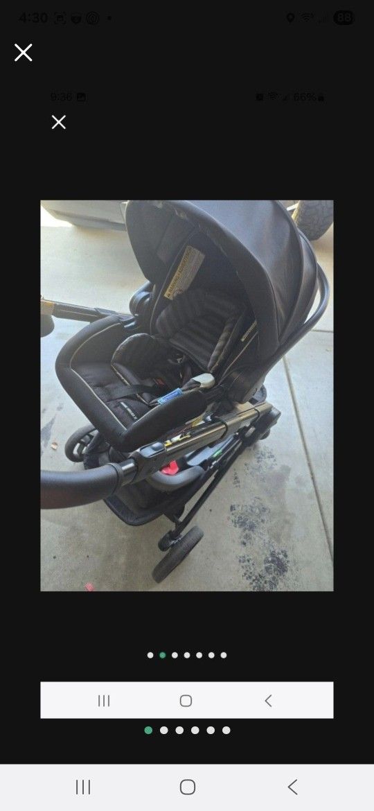 Graco Travel Set Stroller With Car Base