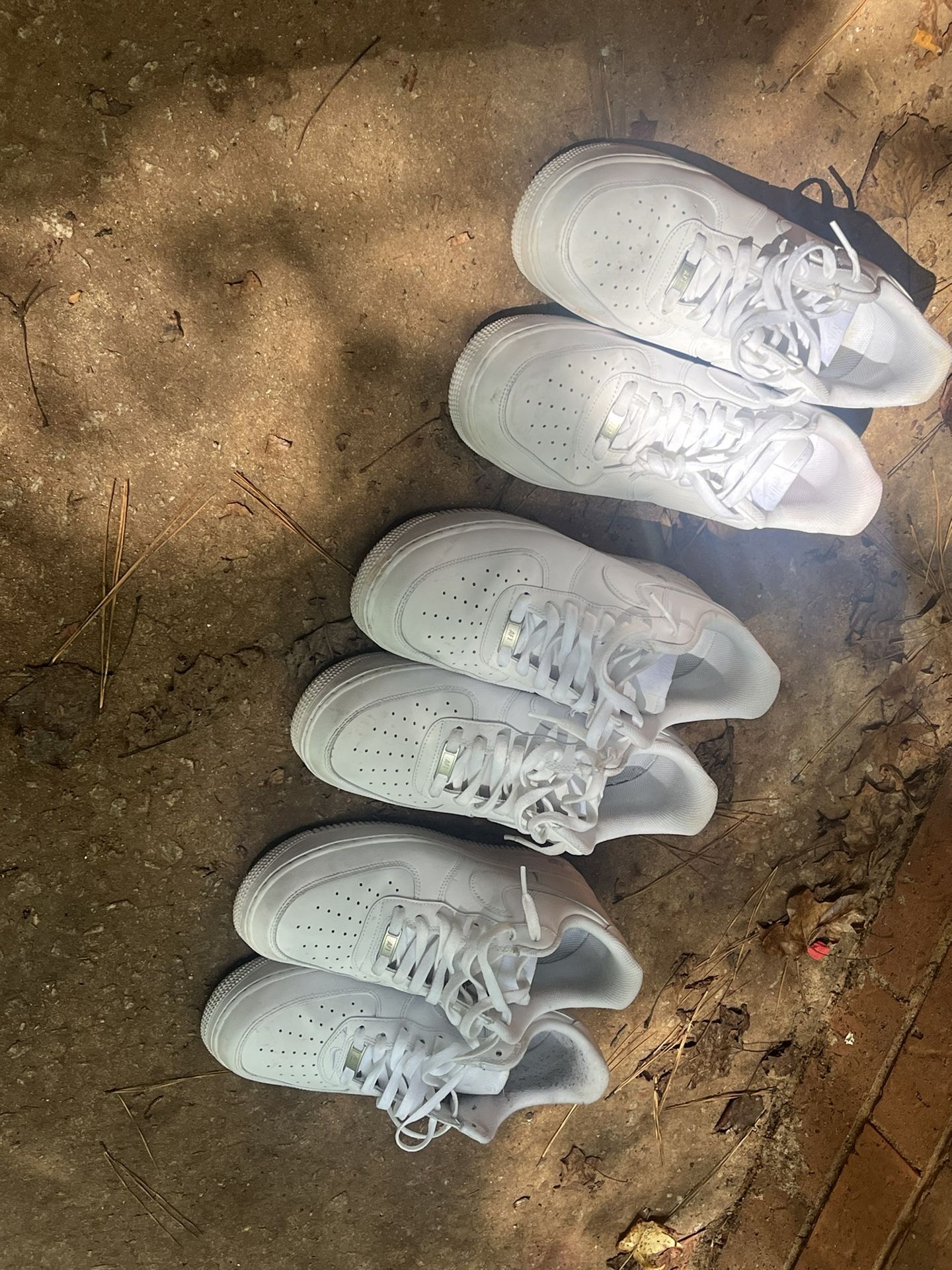 3 Pairs Air Force 1’s