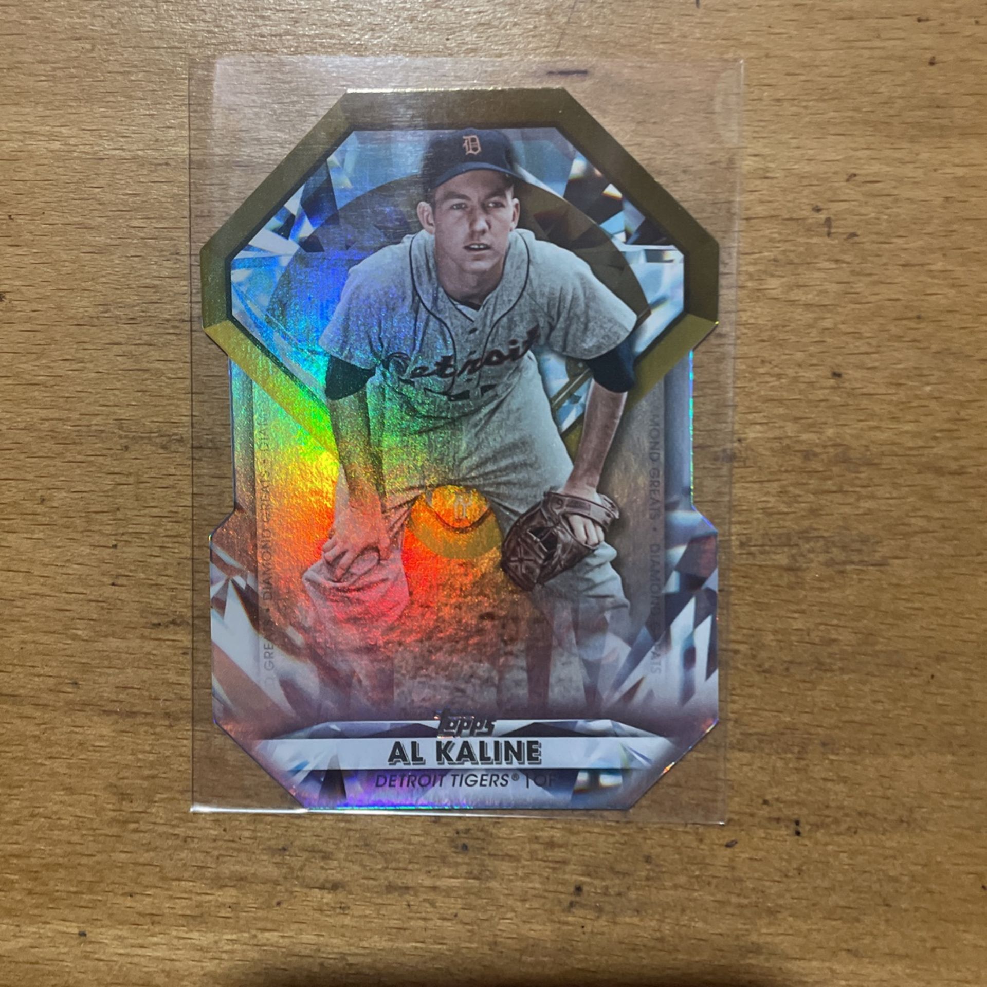 2022 TOPPS UPDATE AL KALINE DIE CUT CARD