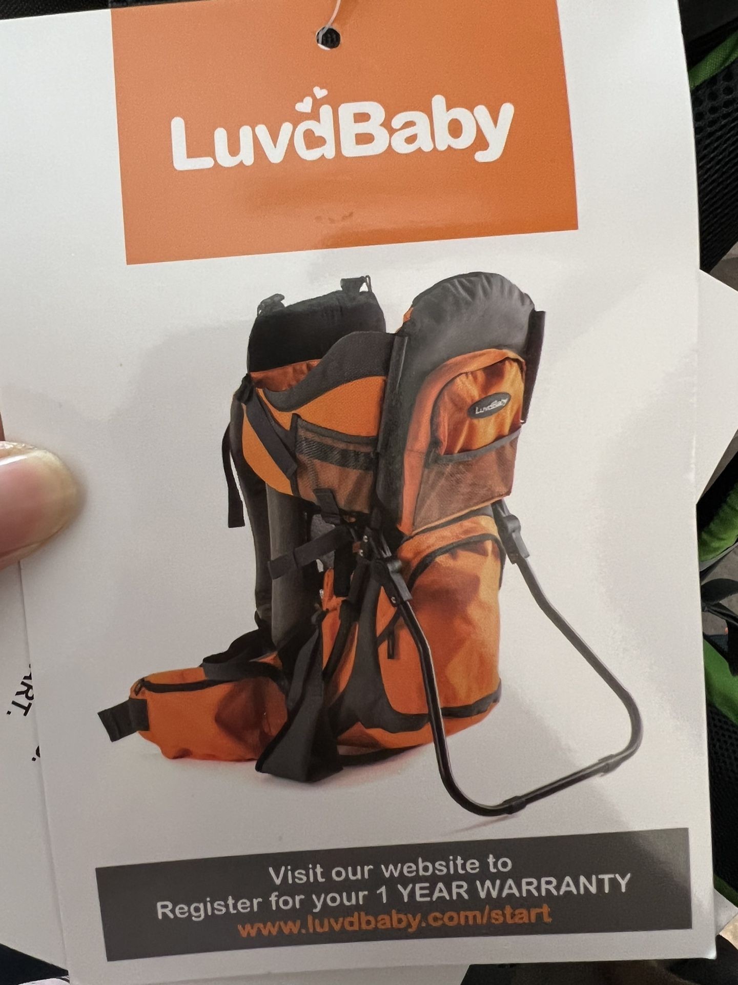 Luvdbaby Hiking Baby Carrier Backpack Comfortable Baby Backpack