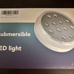 IIQ 4 Pack Submersible LED Lights w/Remote Multicolor Underwater Pool Lights