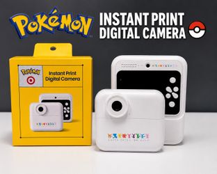 NEW Pokémon Instant Print Digital Camera