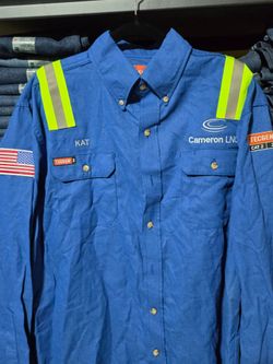 LARGE TEGAN FR WORK SHIRT