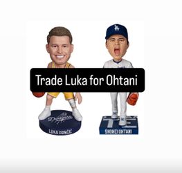 La Dodgers Lakers Luka Doncic Bobblehead