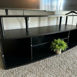 TV Stand (upto 55"TV) Black - Almost new