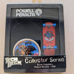 Tech Deck Collectors Series Powell Paralta Steve Caballero 1981
