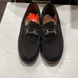 Gucci Suede Loafers