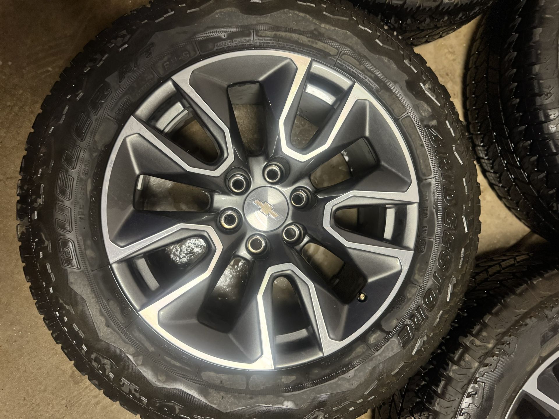 Chevy 20’s With Bridgestone Dueler A/T Tires